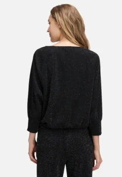 Betty Barclay Shirts*Oversize-Shirt im Glitzer-Look Schwarz