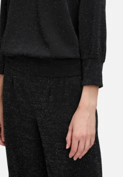 Betty Barclay Shirts*Oversize-Shirt im Glitzer-Look Schwarz