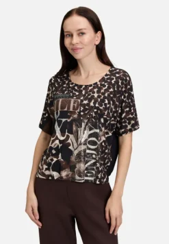 Betty Barclay Shirts*Oversize-Shirt mit Aufdruck Braun/Beige