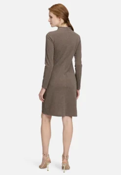 Betty Barclay Festliche Mode|Kleider*Partykleid im Glitzer-Look Braun