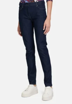Betty Barclay Jeans*Perfect Body-Jeans mit Steppungen Dunkelblau