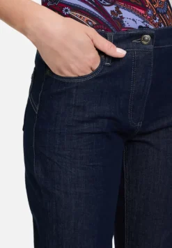 Betty Barclay Jeans*Perfect Body-Jeans mit Steppungen Dunkelblau
