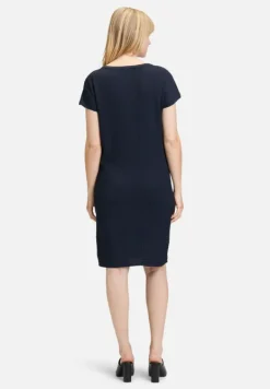 Betty Barclay Kleider*Plisseekleid kurzarm dunkelblau