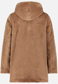 Betty Barclay Mäntel|Jacken*Plüschjacke mit Kapuze Classic Bronze