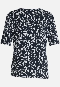 Betty Barclay Shirts*Printshirt mit Rundhalsausschnitt Dunkelblau/Weiß