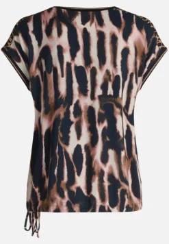 Betty Barclay Shirts*Printshirt mit Tunnelzug Dark Blue/Rosé