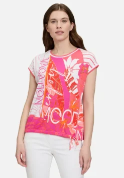 Betty Barclay Shirts*Printshirt mit Tunnelzug Red/White