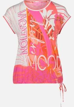 Betty Barclay Shirts*Printshirt mit Tunnelzug Red/White