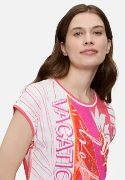 Betty Barclay Shirts*Printshirt mit Tunnelzug Red/White