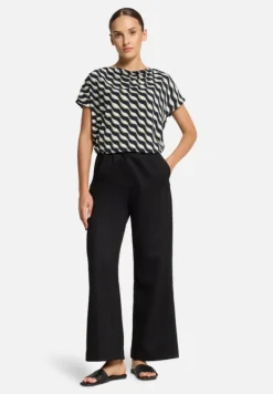 Betty Barclay Shirts*Printshirt mit Wasserfallausschnitt Dark Blue/Green