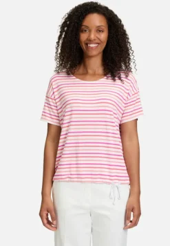 Betty Barclay Shirts*Ringelshirt mit Tunnelzug Red/White