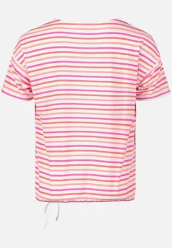 Betty Barclay Shirts*Ringelshirt mit Tunnelzug Red/White