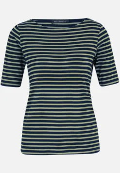 Betty Barclay Shirts*Ringelshirt mit U-Boot-Ausschnitt Dark Blue/Green