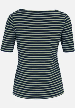 Betty Barclay Shirts*Ringelshirt mit U-Boot-Ausschnitt Dark Blue/Green