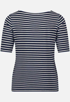 Betty Barclay Shirts*Ringelshirt mit U-Boot-Ausschnitt Dark Blue/Beige