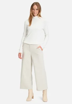 Betty Barclay Basics|Strick*Rollkragenpullover langarm Rohweiß