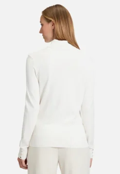 Betty Barclay Basics|Strick*Rollkragenpullover langarm Rohweiß