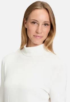 Betty Barclay Basics|Strick*Rollkragenpullover langarm Rohweiß
