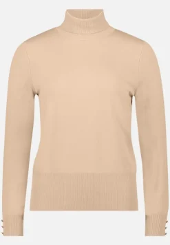 Betty Barclay Basics|Strick*Rollkragenpullover langarm Beige