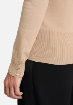 Betty Barclay Basics|Strick*Rollkragenpullover langarm Beige