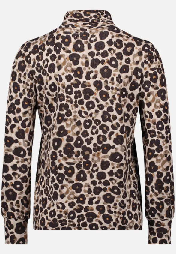 Betty Barclay Shirts*Rollkragenshirt mit Stehkragen Taupe/Beige