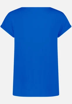 Betty Barclay Shirts*Rundhals-Shirt mit Raffung Blue/Black