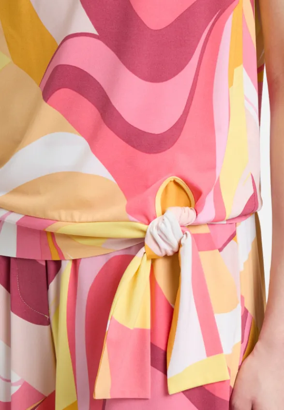 Betty Barclay Shirts*Rundhals-Shirt mit Raffung Rosé/Yellow
