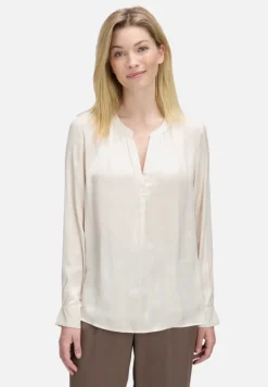 Betty Barclay Business Kleidung|Basics*Satin-Bluse langarm beige