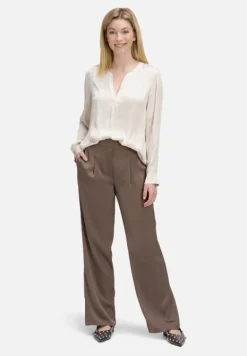 Betty Barclay Business Kleidung|Basics*Satin-Bluse langarm beige