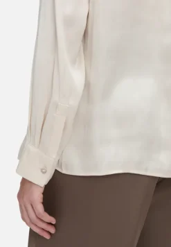 Betty Barclay Business Kleidung|Basics*Satin-Bluse langarm beige