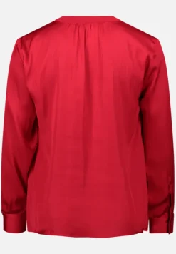 Betty Barclay Business Kleidung|Basics*Satin-Bluse langarm Rot