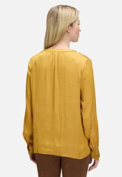 Betty Barclay Business Kleidung|Basics*Satin-Bluse langarm gold