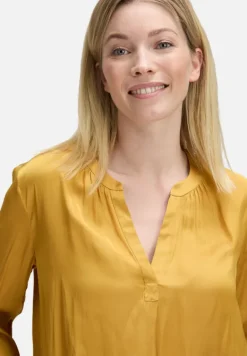 Betty Barclay Business Kleidung|Basics*Satin-Bluse langarm gold