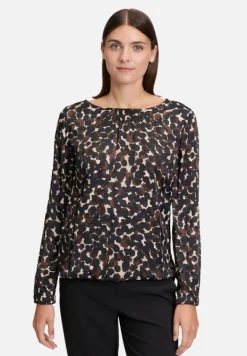 Betty Barclay Blusen*Schlupfbluse langarm Braun/Beige