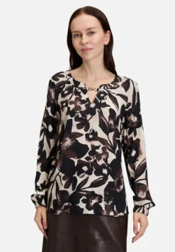 Betty Barclay Blusen*Schlupfbluse langarm Beige/Braun