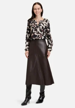 Betty Barclay Blusen*Schlupfbluse langarm Beige/Braun