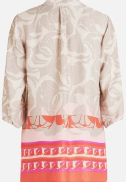 Betty Barclay Blusen*Schlupfbluse mit 3/4 Arm Taupe/Rot