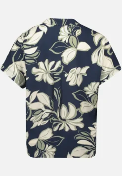 Betty Barclay Blusen*Schlupfbluse mit Kragen Dark Blue/Green