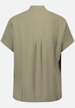 Betty Barclay Blusen*Schlupfbluse mit Kragen Dusty Olive
