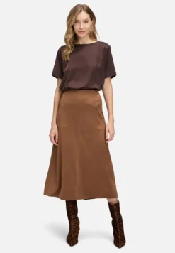 Betty Barclay Business Kleidung|Festliche Mode*Schlupfbluse mit Rundhalsausschnitt Light Maroon