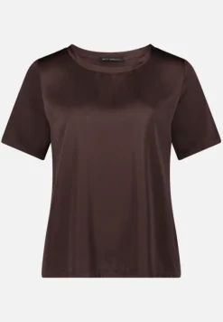 Betty Barclay Business Kleidung|Festliche Mode*Schlupfbluse mit Rundhalsausschnitt Light Maroon