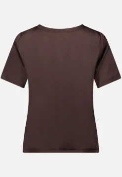 Betty Barclay Business Kleidung|Festliche Mode*Schlupfbluse mit Rundhalsausschnitt Light Maroon