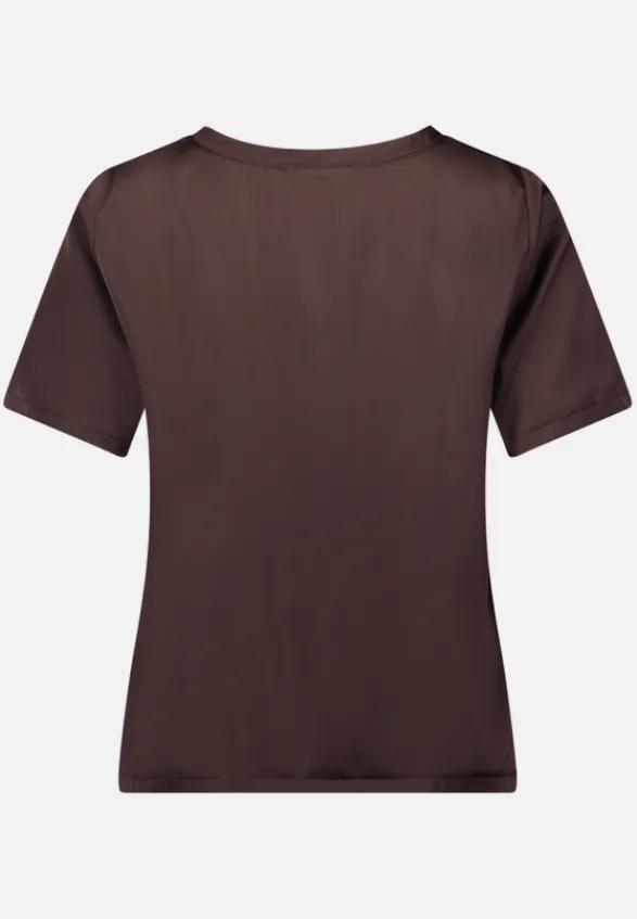 Betty Barclay Business Kleidung|Festliche Mode*Schlupfbluse mit Rundhalsausschnitt Light Maroon