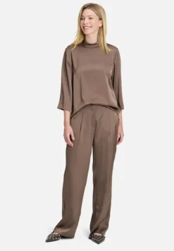 Betty Barclay Festliche Mode|Blusen*Schlupfbluse unifarben Braun