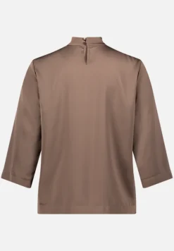 Betty Barclay Festliche Mode|Blusen*Schlupfbluse unifarben Braun