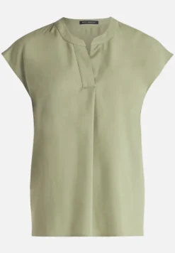 Betty Barclay Business Kleidung|Festliche Mode*Schlupfbluse unifarben Oil Green