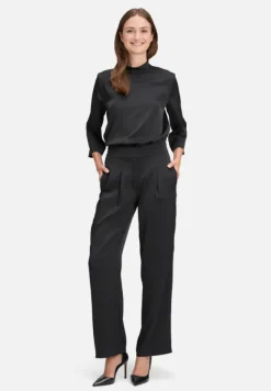 Betty Barclay Festliche Mode|Blusen*Schlupfbluse unifarben Schwarz