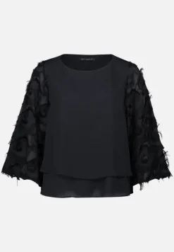 Betty Barclay Festliche Mode|Blusen*Schlupfbluse unifarben Schwarz