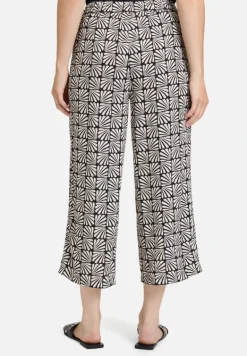Betty Barclay Hosen*Schlupfhose mit Eingrifftaschen Schwarz/Beige