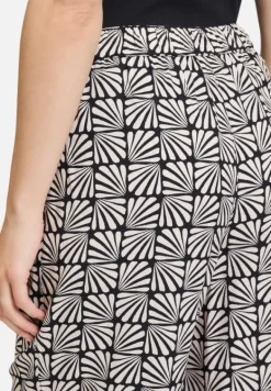 Betty Barclay Hosen*Schlupfhose mit Eingrifftaschen Schwarz/Beige